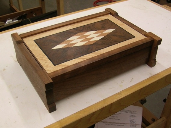 Jewelry Box with Marquetry” Class, Oct 24-28, 2011